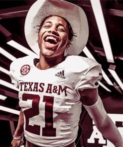 Texas A M Aggies Football Player Paint By Numbers