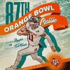 Texas A M Orange Bowl Poster Paint By Numbers