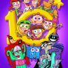 The Fairly OddParents Characters Paint By Numbers