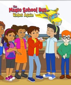 The Magic School Bus Ride Again Paint By Numbers