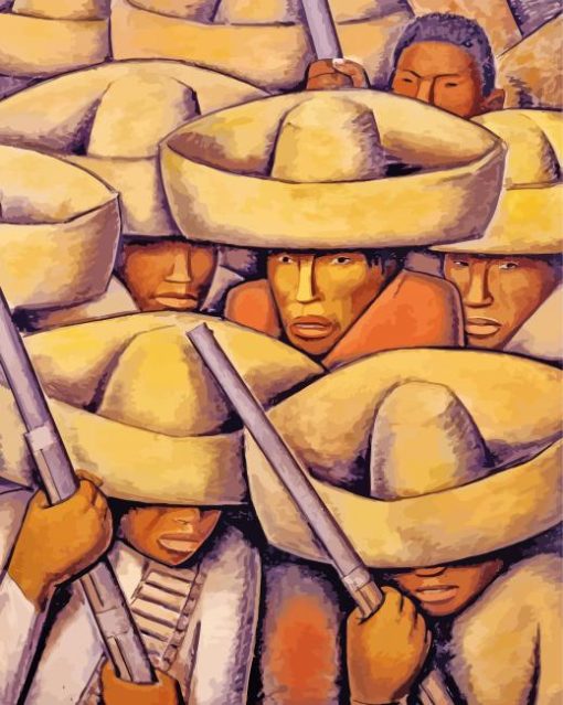The Mexican Revolution Paint By Numbers