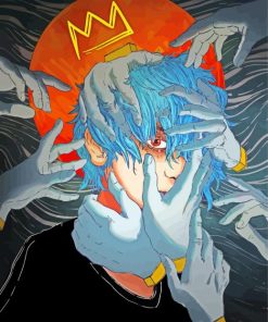 Tomura Shigaraki My hero Academia Character Paint By Numbers