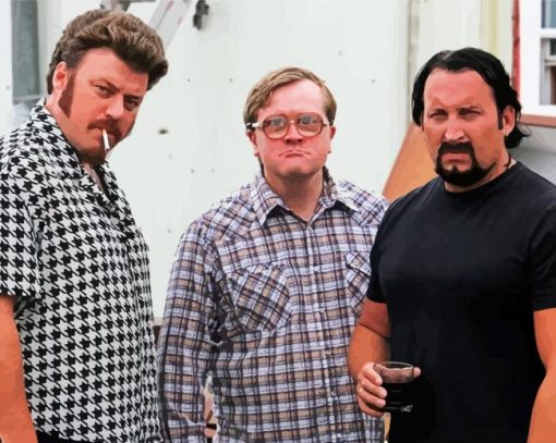 Trailer Park Boys Characters Paint By Numbers