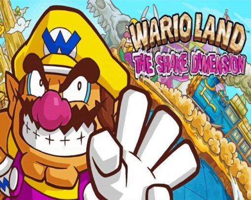 Wario Land The Shake Dimension Paint By Numbers