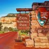 Zion National Park Landscape Paint By Numbers