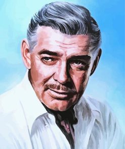 Aesthetic Clark Gable Art Paint By Numbers