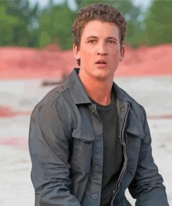 Aesthetic Miles Teller Actor Paint By Numbers