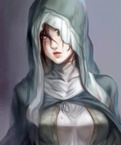 Aesthetic Sister Friede Illustration Paint By Numbers