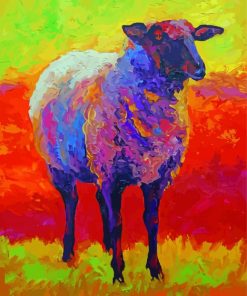 Beautiful Abstract Sheep Paint By Numbers