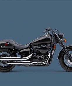 Black Honda Shadow Paint By Numbers