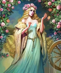 Cute Fantasy Princess Paint By Numbers