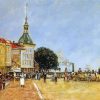 Dodrecht By Eugene Boudin Paint By Numbers