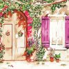 Flower Door Art Paint By Numbers