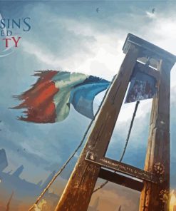 Guillotine Assassins Creed Paint By Numbers