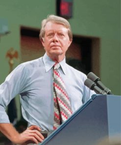 Jimmy Carter President Paint By Numbers