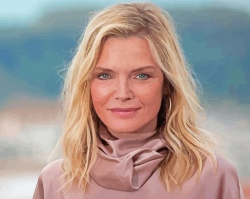 Michelle Pfeiffer Paint By Numbers