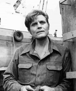 Monochrome Jack Lord Paint By Numbers