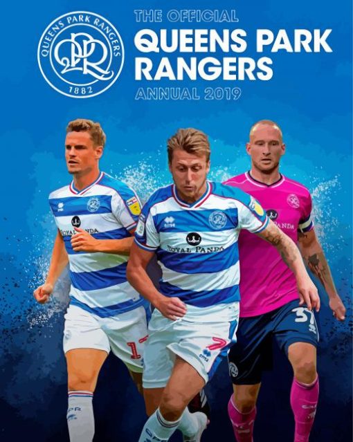 Queens Park Rangers Football Team Paint By Numbers