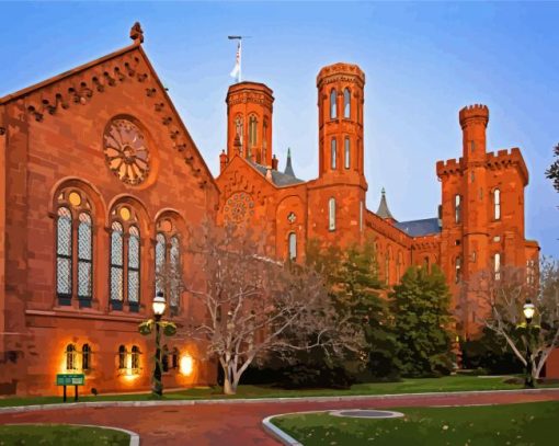 Smithsonian Building Paint By Numbers