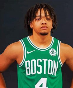 The Basketballer Carsen Edwards Paint By Numbers