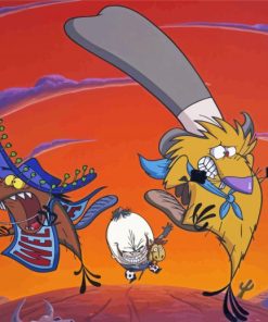 Angry Beavers Animation Paint By Numbers