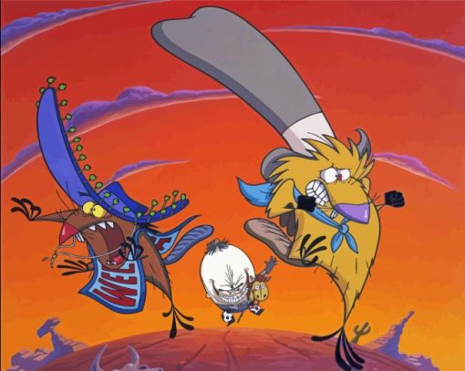 Angry Beavers Animation Paint By Numbers