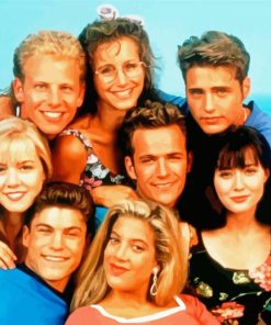 Beverly Hills 90210 Drama Characters Paint By Numbers