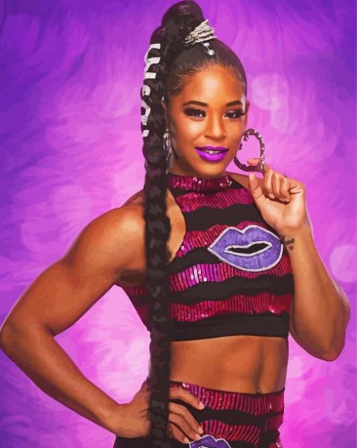 Bianca Belair Crawford Paint By Numbers