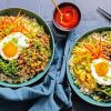 Bibimbap Dishes Paint By Numbers