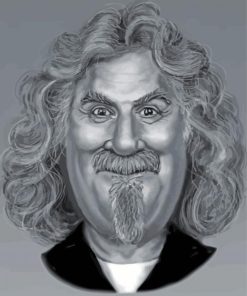 Billy Connolly Caricature Paint By Numbers