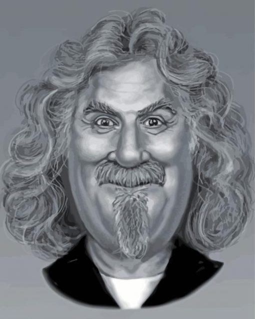 Billy Connolly Caricature Paint By Numbers