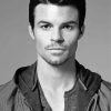 Black An White Daniel Gillies Paint By Numbers