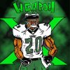 Brian Dawkins Weapon X Paint By Numbers