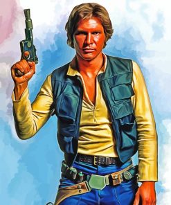 Captain Han Solo Paint By Numbers