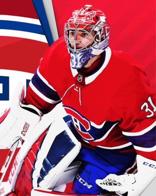 Carey Price Montreal Canadiens Paint By Numbers