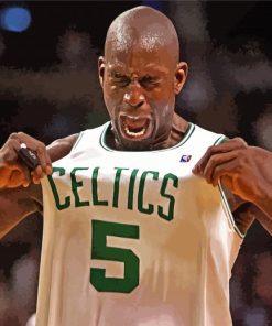 Celtics Player Kevin Garnett Paint By Numbers