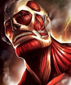 Colossal Titan Bertholdt Paint By Numbers