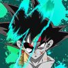 Cool Bardock Paint By Numbers