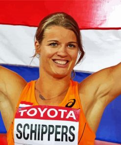 Dafne Schippers Paint By Numbers