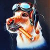 Dog With Cigar Paint By Numbers