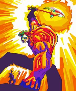 Escanor Pop Art Paint By Numbers