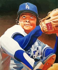 Fernando Valenzuela Art Paint By Numbers