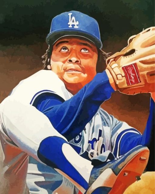 Fernando Valenzuela Art Paint By Numbers