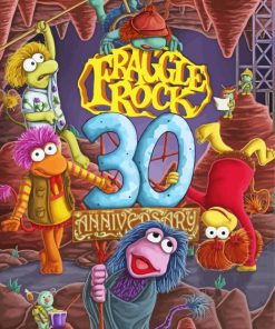 Fraggle Rock 30th Anniversary Paint By Numbers