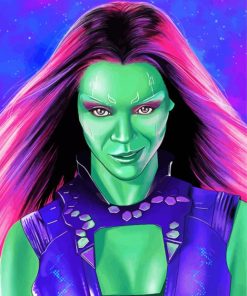 Gamora Paint By Numbers