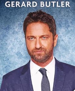 Gerard Butler Paint By Numbers