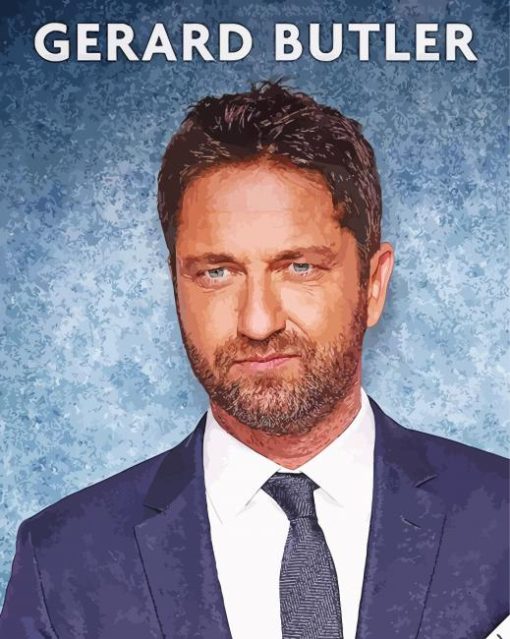 Gerard Butler Paint By Numbers