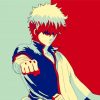 Gintoki Sakata Pop Art Paint By Numbers