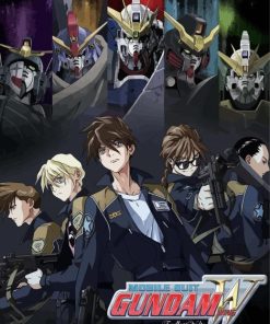 Gundam Wing Poster Paint By Numbers