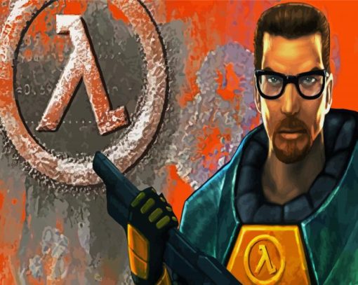 Half Life Paint By Numbers